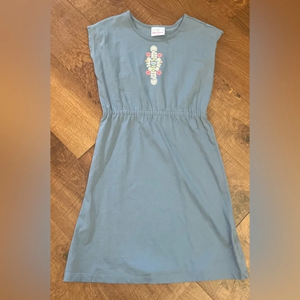 Hanna Andersson girls floral dress Sz 140/10